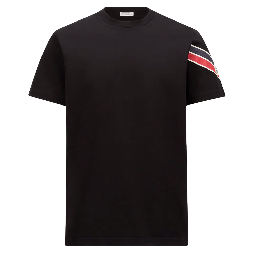 몽클레어 3컬러 숄더 디테일 코튼 반팔티셔츠 8C00029 89AKK 999