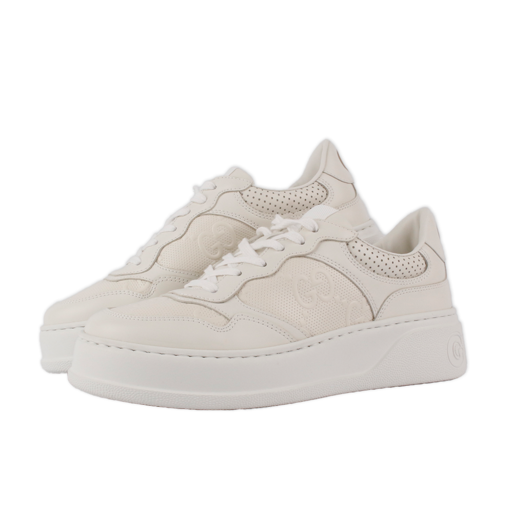 구찌 GG 엠보스 스니커즈 화이트 669582 1XL10 9014 [여주아울렛]