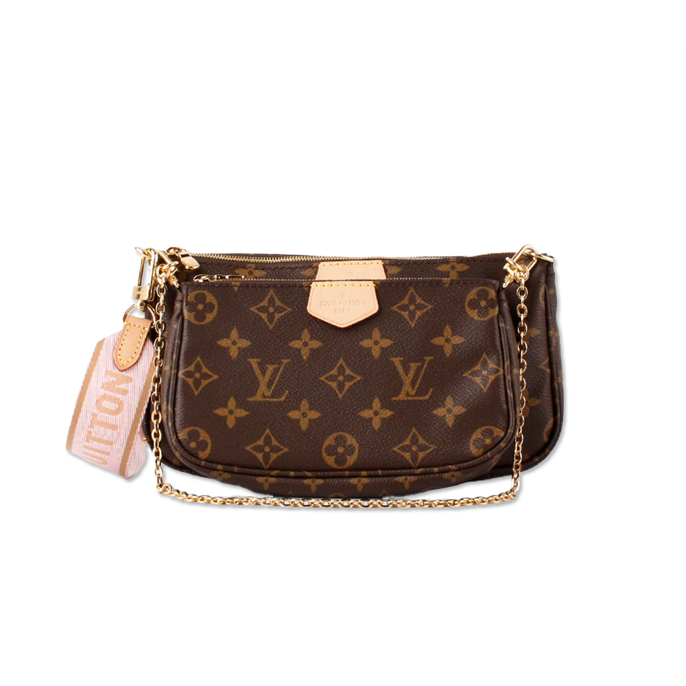 루이비통 멀티 포쉐트 악세수아 모노그램 크로스백 핑크 M44840 [여주아울렛]