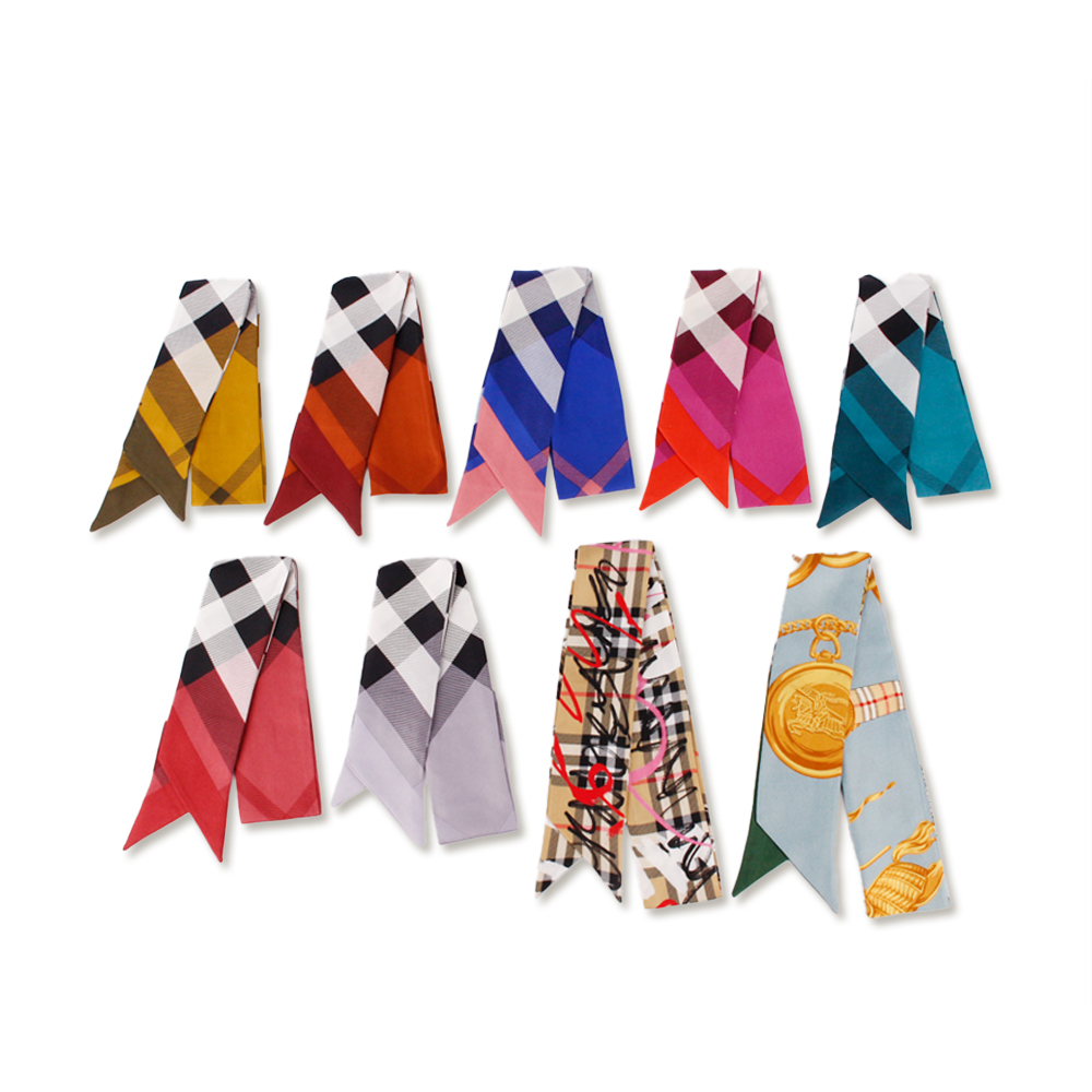 버버리 여성 쁘디 실크 스카프 C 9종 [여주아울렛]