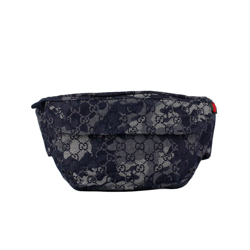 구찌 GG 데님 라지 벨트백 블루 851706 FAFCY 4048 [여주아울렛]