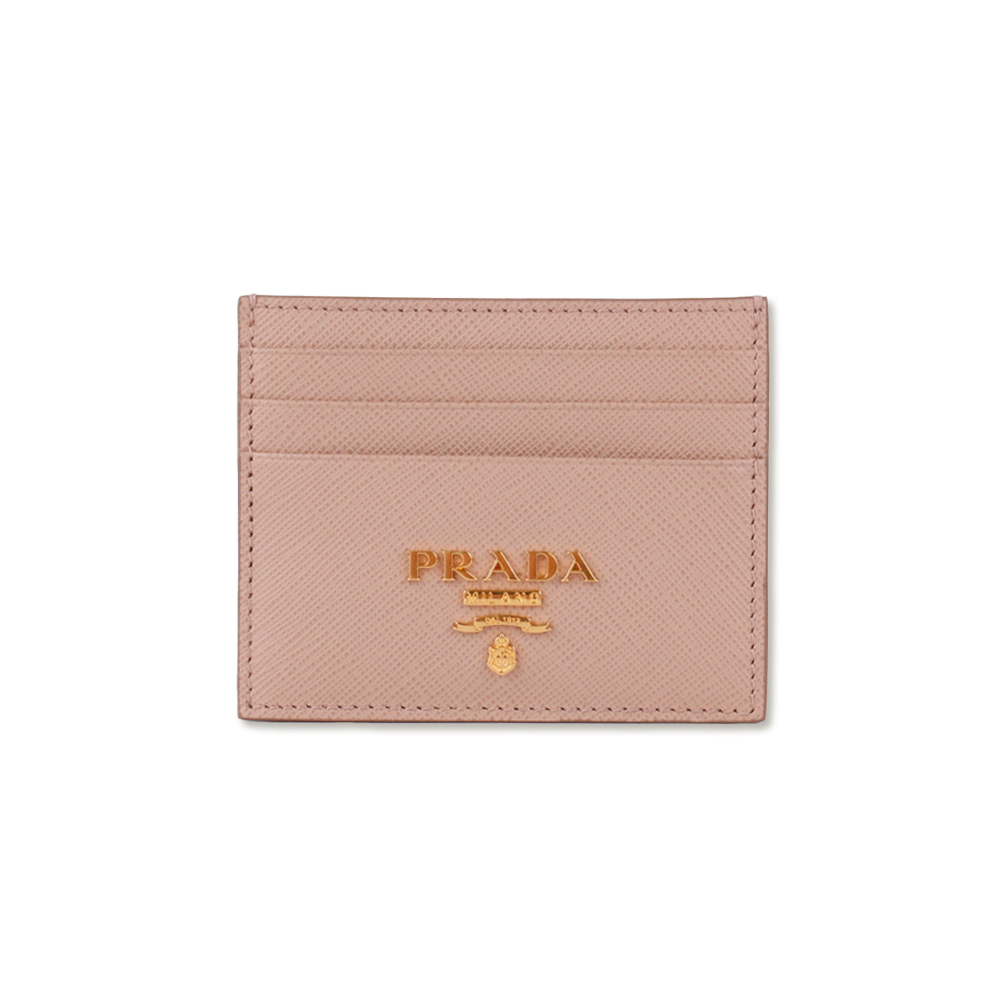 프라다 사피아노 메탈로고 여성 카드홀더 핑크베이지 1MC025 QWA F0236 [여주아울렛]