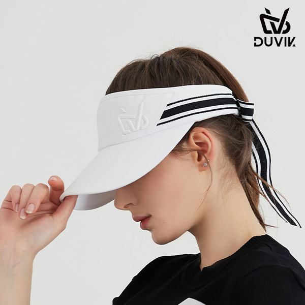 듀빅 여성 리본 테이프 포인트 썬바이저 DC2WAP001WH