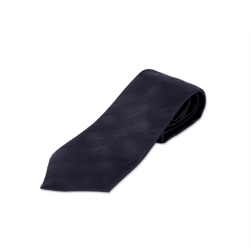 루이비통 남성 실크 넥타이 네이비 블루 M96924 [여주아울렛]