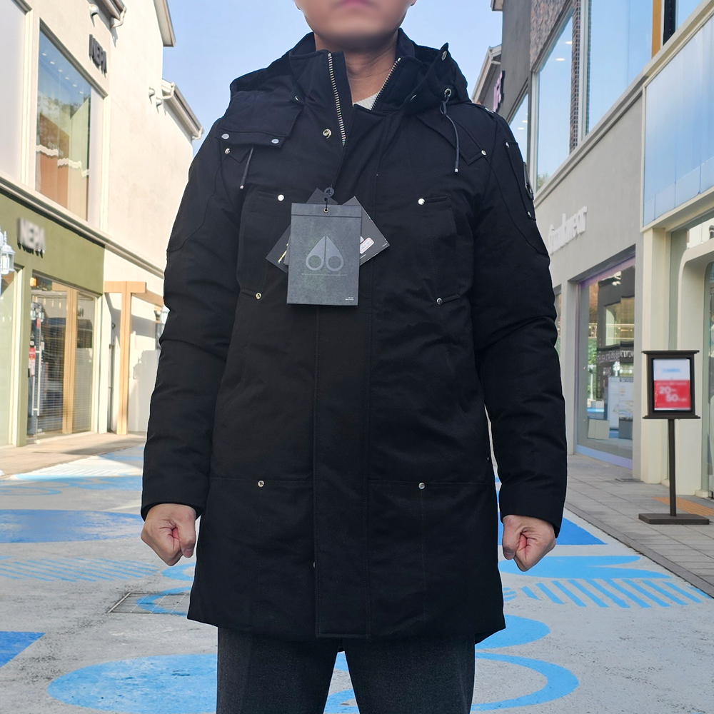 무스너클 세인트 울릭 남성 패딩 블랙 M39MP261N 545 [여주아울렛]