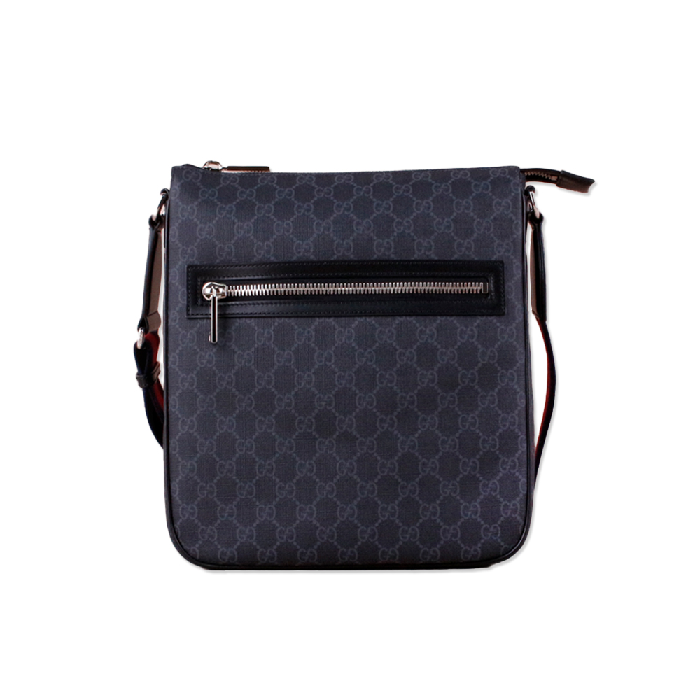 구찌 GG 수프림 캔버스 남성 크로스백 블랙 792081 FADJA 1042 [여주아울렛]